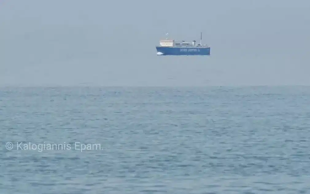 Fata Morgana στην Εύβοια 