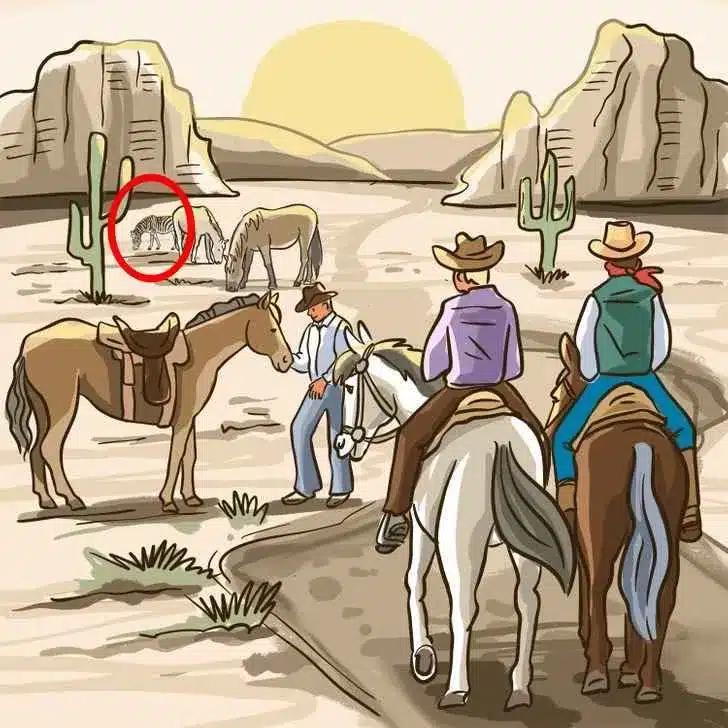 find the mistake in the desert picture solved 1