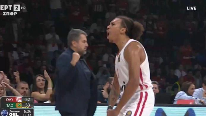 Βάζει... φωτιά στο ΣΕΦ ο Γουόρντ - Επιστρέφει στο ματς ο Ολυμπιακός (vid)