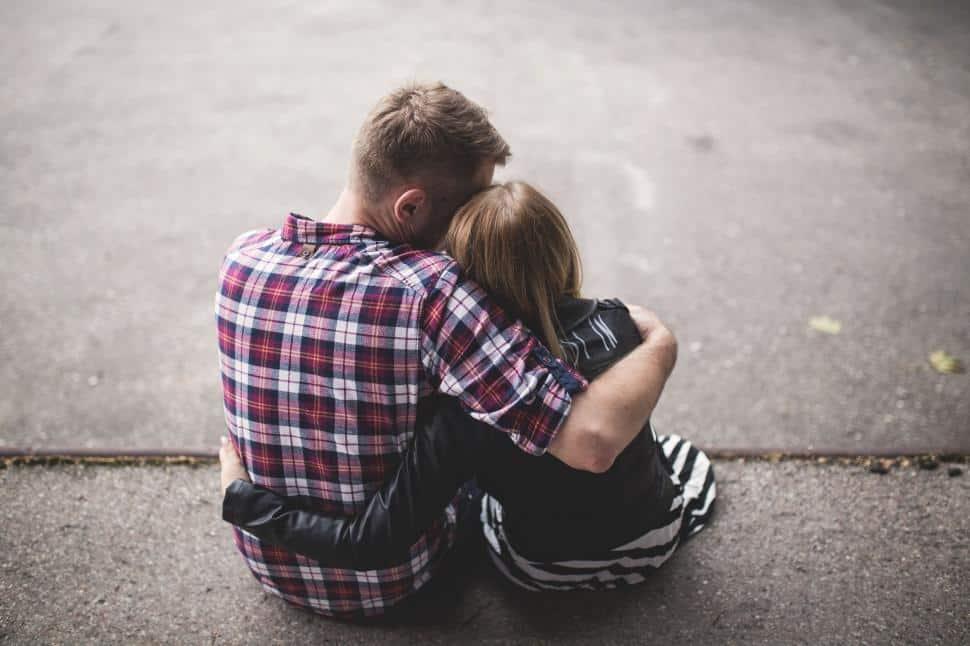 lovers man and woman