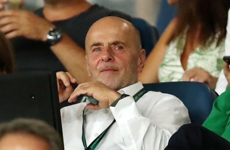 Ο Αλαφούζος παρακολουθεί ματς του Παναθηναϊκού