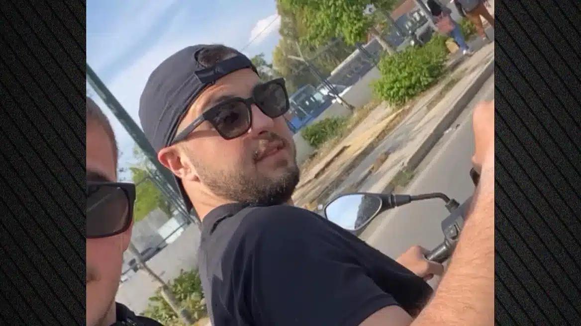 Δευτερόλεπτα πριν τη φονική σύγκρουση στα Γλυκά Νερά – Διακρίνεται ο 23χρονος να κινείται με μεγάλη ταχύτητα 1 xrwma ntafi