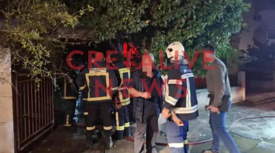 Ανείπωτη τραγωδία στη χώρα μας: Γιος έβαλε φωτιά και έκαψε την μάνα και τον θείο του 2 kriti fotia 3