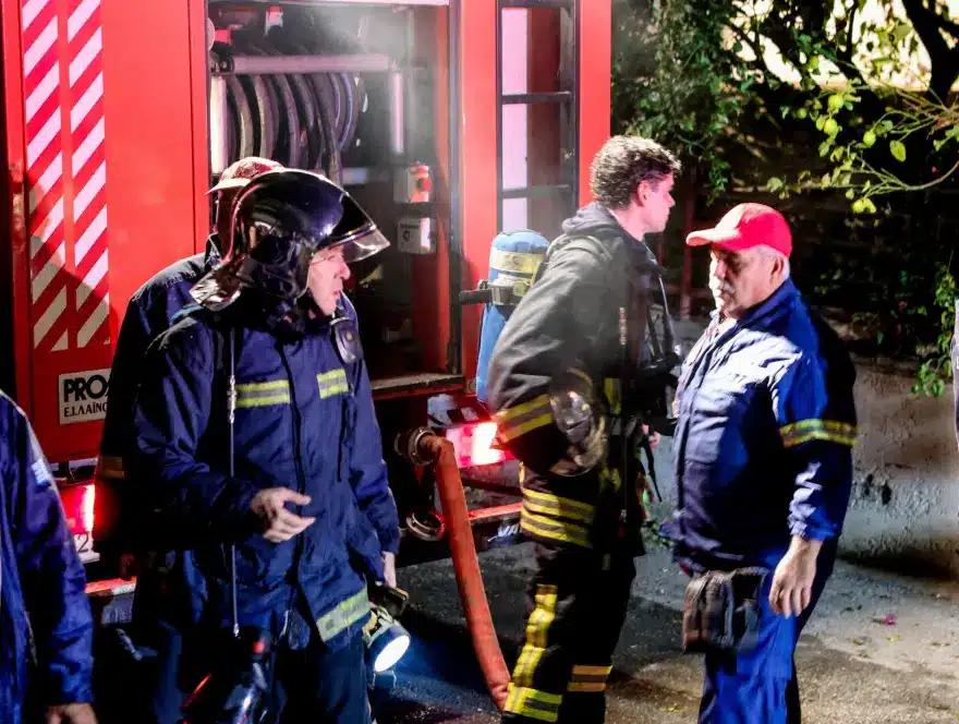 Ανείπωτη τραγωδία στη χώρα μας: Γιος έβαλε φωτιά και έκαψε την μάνα και τον θείο του 13 fotia irakleio 3