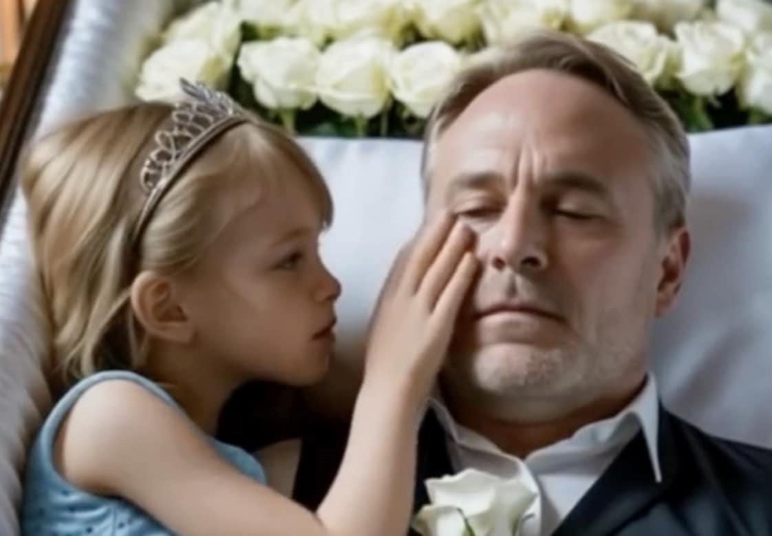 Στην αγρυπνία του πατέρα μας, εκείνη στεκόταν δίπλα του στο φέρετρό όλη μέρα, χωρίς να πει λέξη. Στην αρχή νομίσαμε ότι απλώς θρηνούσε σιωπηλά — αλλά όταν ξάπλωσε δίπλα στο φέρετρο του πατέρα μας, όλα άλλαξαν. 1 stigmiotypo othonis 2025 11 04 19.35.11