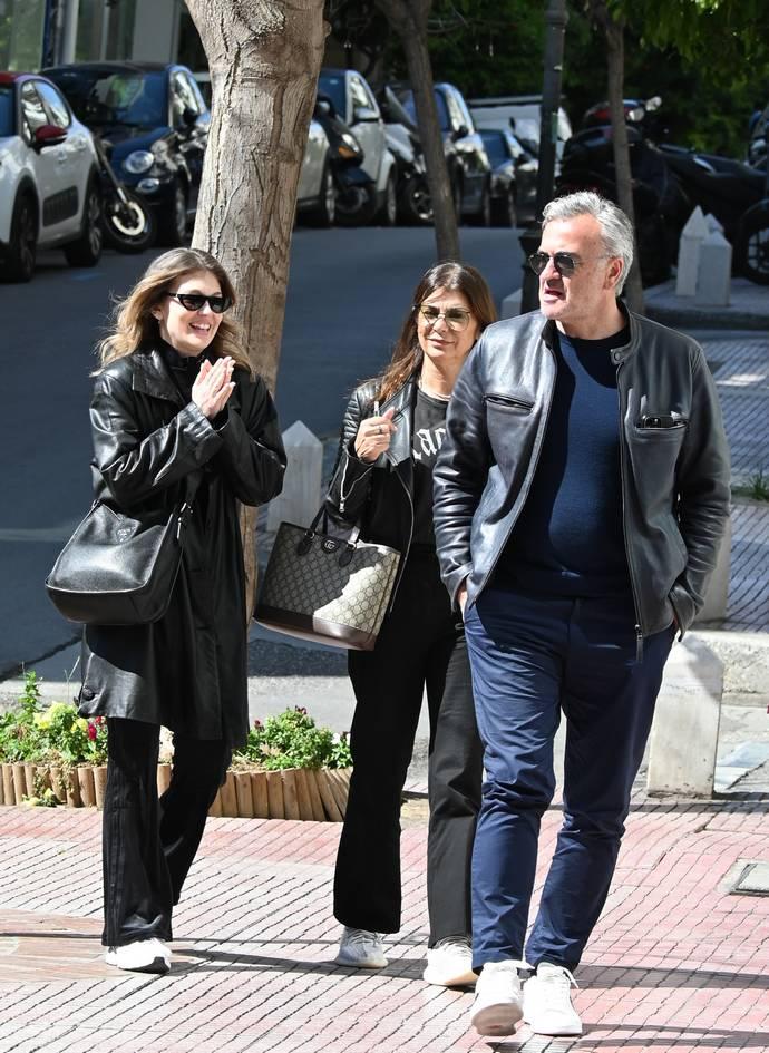 Κλέλια Ανδριολάτου: Σπάνια εμφάνιση με την κούκλα μητέρα της στο γήπεδο 2 andriolatou f