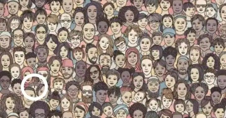 Μπορείτε να εντοπίσετε τη γάτα που είναι κρυμμένη ανάμεσα στους ανθρώπους σε αυτή την εικόνα; 2 unnamed 1 17.jpg