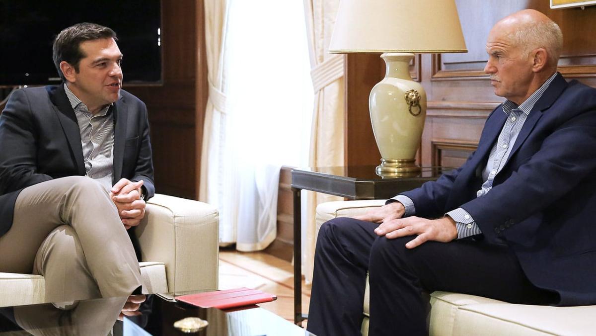 papandreou tsipras intime