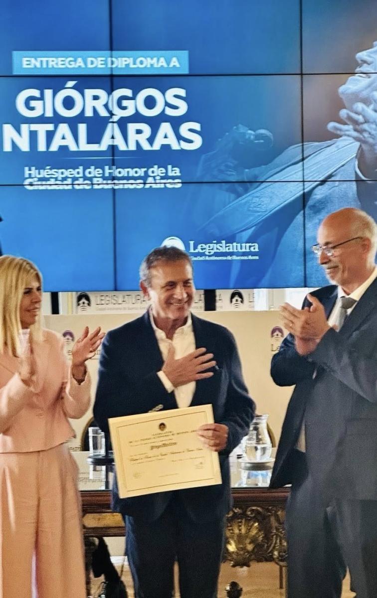 Σημαντική διάκριση για τον Γιώργο Νταλάρα στην Αργεντινή 2 578072966 1425869765576677 3180933641094261997 n