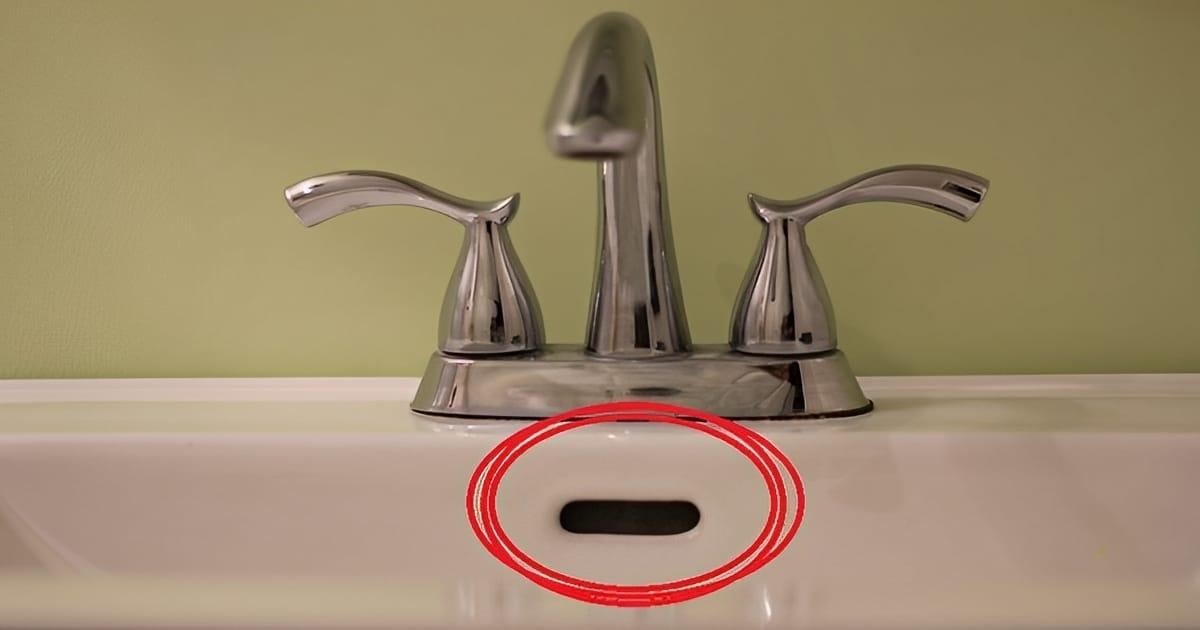 Λίγοι γνωρίζουν γιατί υπάρχει αυτή η σημαντική μικρή τρύπα στον νεροχύτη 1 5 10