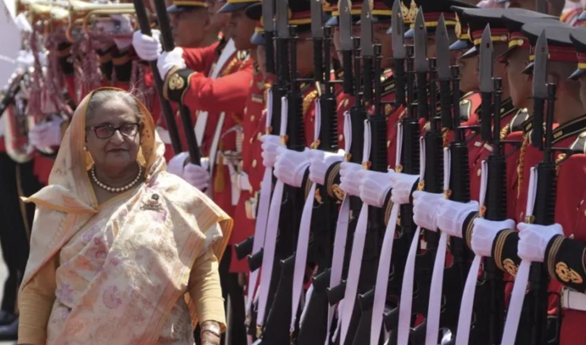 Η πρώην πρωθυπουργός του Μπαγκλαντές, Σέιχ Χασίνα, καταδικάστηκε σε θάνατο 1 stigmiotypo othonis 2025 11 17 17.08.56