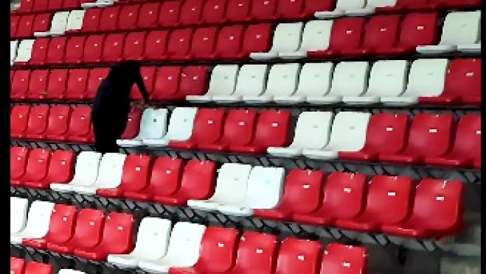 Το κορεό των οπαδών του Ολυμπιακού κόντρα στη Ρεάλ Μαδρίτης (ΒΙΝΤΕΟ)