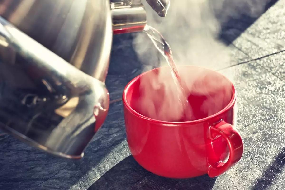 1 φλιτζάνι την ημέρα για 2 εβδομάδες και θα χρειαστείτε πιο στενά ρούχα 6 hot water steams into a red cup picture id187597082 1200x800 1