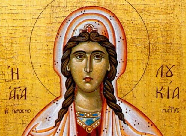 Εορτολόγιο 13 Δεκεμβρίου: Σήμερα γιορτάζουν οι πέντε Άγιοι Μάρτυρες με τα υπέροχα ονόματα – Σε ποιους λέμε «Χρόνια Πολλά» 3 agia loukia