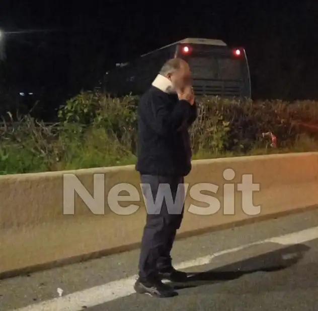 Ατύχημα-σοκ: Ασθενοφόρο έπεσε πάνω σε γεμάτη κλούβα της Αστυνομίας 10 troxaio larisa5