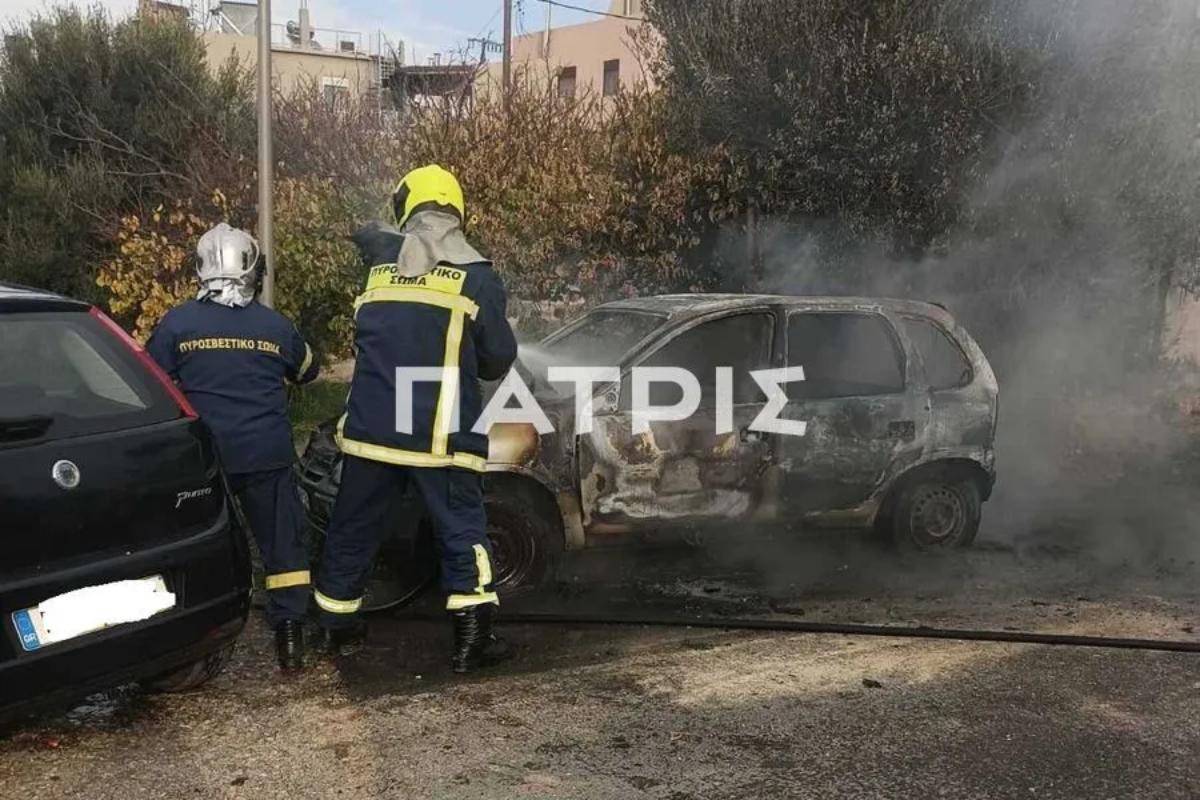 φωτιά σε αυτοκίνητο