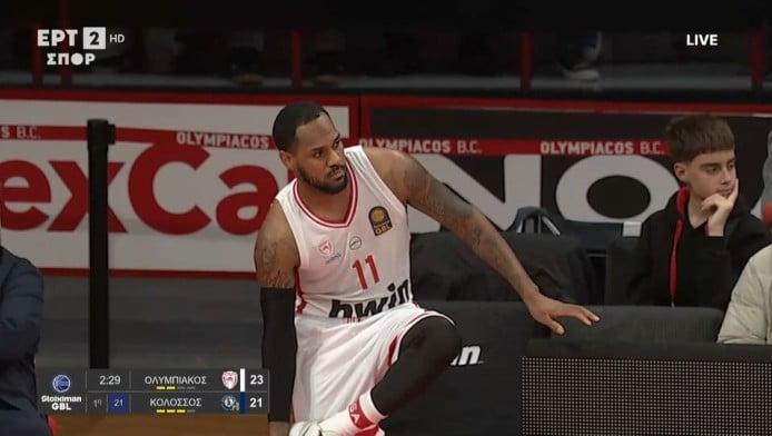 Το πρώτο καλάθι του Μόντε Μόρις με τη φανέλα του Ολυμπιακού (ΒΙΝΤΕΟ)