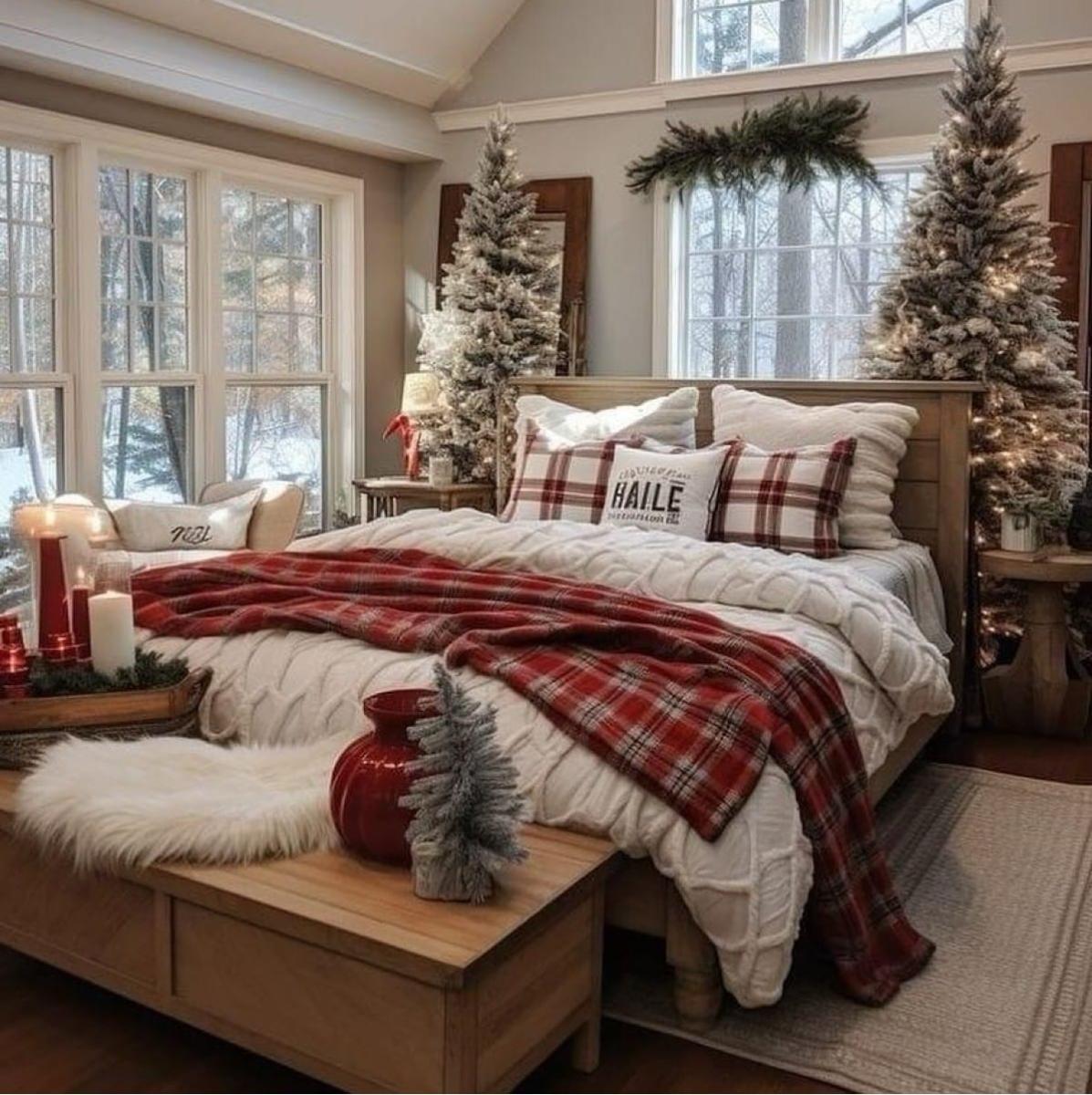 xristougenniatiki diakosmisi krevatokamara