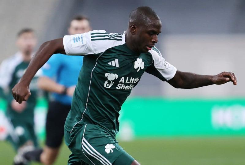 Ο Ανδρέας Τεττέη σε αναμέτρηση του Παναθηναϊκού