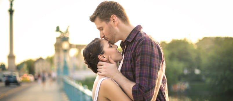 kiss on the forehead