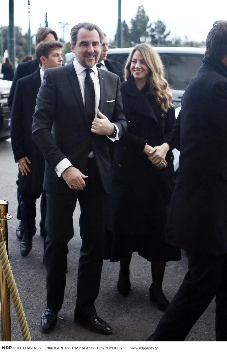 Ο Νικόλαος Ντε Γκρες με τη σύζυγό του, Χρυσή Βαρδινογιάννη