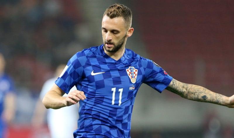 Ο Μαρσέλο Μπρόζοβιτς με τη φανέλα της Εθνικής Κροατίας