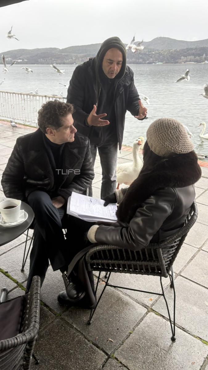 Δημήτρης Λάλος και Μαριλίτα Λαμπροπούλου στην Καστοριά - Αποκλειστικές φωτογραφίες 3 mianyxta mono1