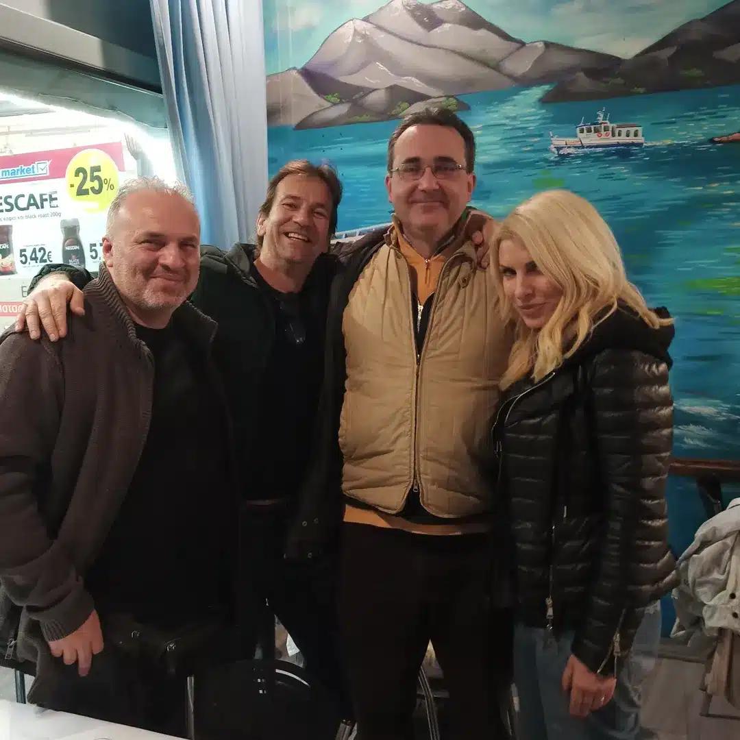 Ελένη Μενεγάκη – Μάκης Παντζόπουλος: Σπάνια κοινή εμφάνιση για το ζευγάρι 1 menegaki pantzopoulos