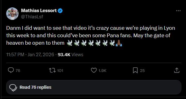 Λεσόρ για το δυστύχημα στη Ρουμανία: "Θεέ μου, δεν ήθελα να δω το βίντεο"