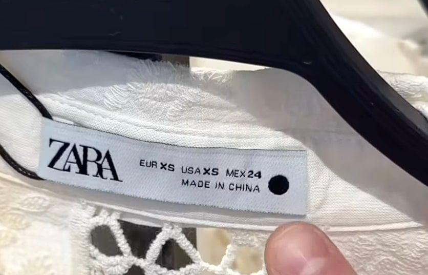 O κρυφός κωδικός του ZARA που «καρφώνει» ποια ρούχα είναι χαμηλής ποιότητας και ποια όχι 2 stigmiotypo othonis 2025 07 03 14.23.04