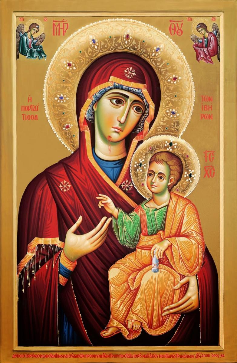 Η Παναγία επεμβαiνει στις δυσκоλóτερες στιγμές τής ζωής μας 1 panagia portaitissa