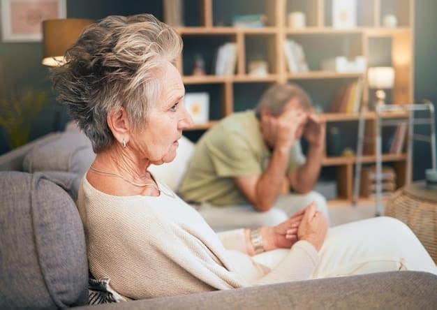 divorce stress old couple counse