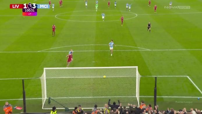 Απίθανη φάση στο Λίβερπουλ - Σίτι: Αντί για 1-3, αποβολή Σομποσλάι (ΒΙΝΤΕΟ)
