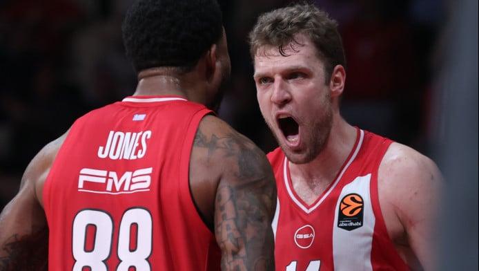 Βαθμολογία Euroleague: Ασταμάτητος προς την κορυφή πλέον ο Ολυμπιακός!