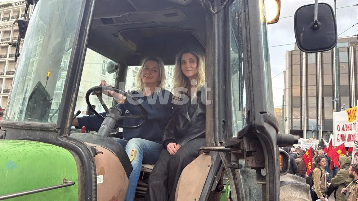 Σύνταγμα: Μόλις μαθεύτnκε για τις 2 αγρότισσες που μιλούν όλοι σήμερα 1 n 2 1