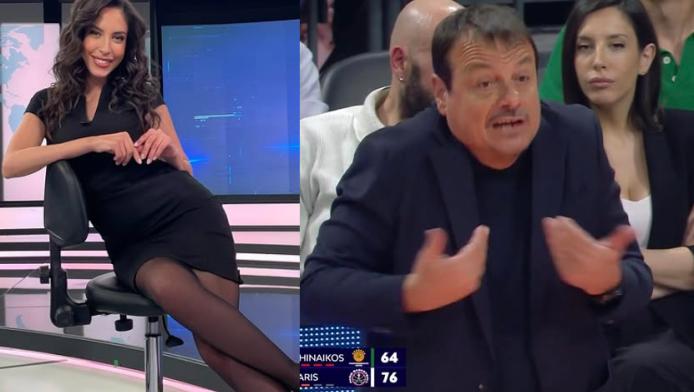 Η δημοσιογράφος του ΑΝΤ1 πίσω από Αταμάν - Γύρισε όλο το ΟΑΚΑ να την δει!