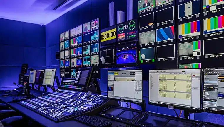 core broadcast equipment tv studio