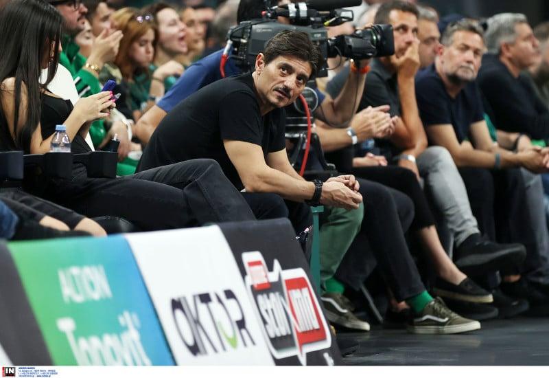 Στην προπόνηση του Παναθηναϊκού ο Γιαννακόπουλος (ΒΙΝΤΕΟ)