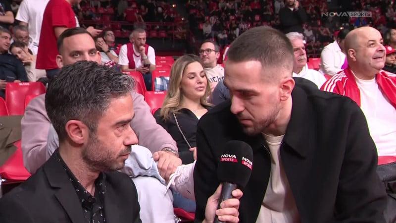 H παρουσία του Φορτούνη στο ΣΕΦ και ο... Ρέτσος (ΒΙΝΤΕΟ)