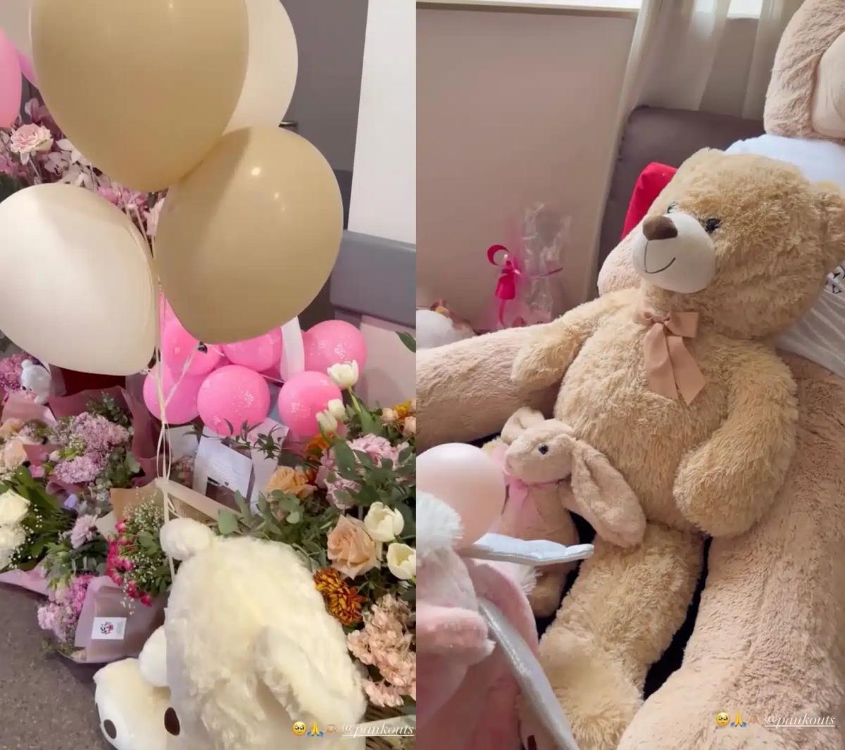 Κατερίνα Καινούργιου: Η πρώτη ανάρτηση μετά τη γέννηση της κόρης της - Το βίντεο μέσα από το μαιευτήριο 1 1