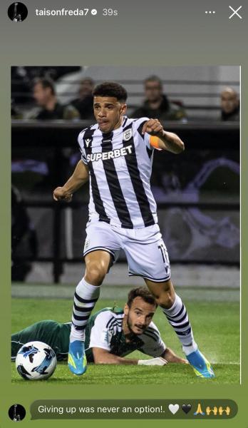 ΠΑΟΚ: Το ηχηρό μήνυμα του «ηγέτη» Τάισον! (pic)