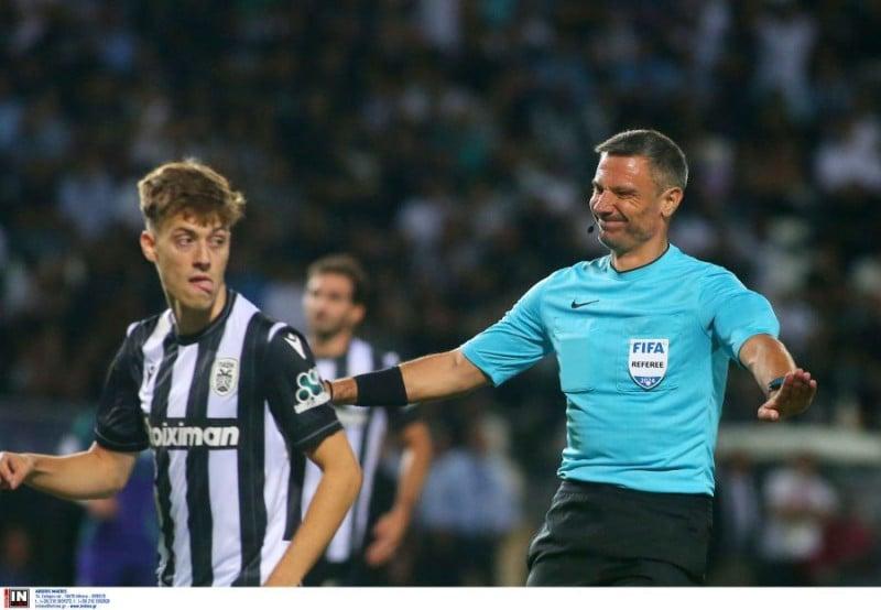 Απόφαση Λανουά - Ο τοπ διαιτητής που θέλει στο ΑΕΚ - ΠΑΟΚ