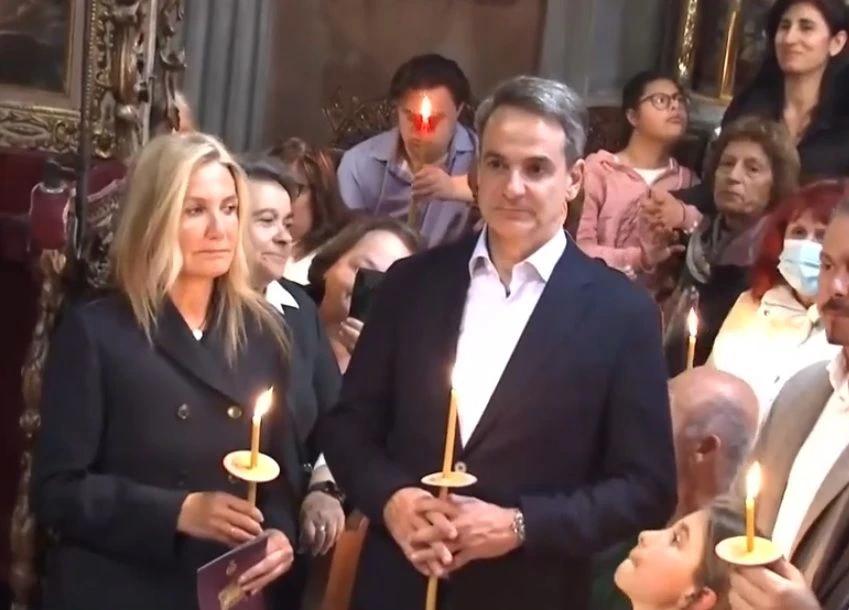 Στα Χανιά ο Μητσοτάκης με την οικογένειά του για το Πάσχα 3 mitsotakhs mareva anastash full