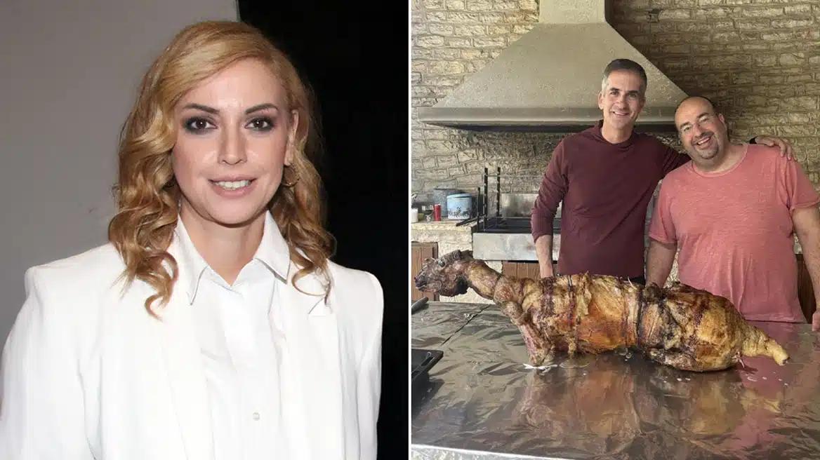 Αντιδράσεις μετά την επίθεση της Ραλλίας Χρηστίδου στον Μπακογιάννη για τη φωτό με τον οβελία - «Εσύ, έφαγες σπανακόρυζο;» 1 xrwma rallia christidou mpakogiannis