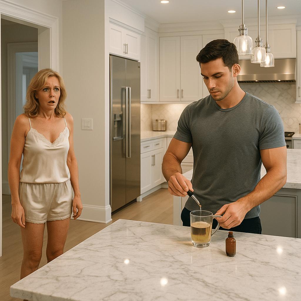 Είμαι σχεδόν 60 χρονών, παντρεμένη με έναν άντρα 30 χρόνια μικρότερο μου. Για 6 χρόνια, με αποκαλούσε «Μικρή του σύζυγο» και μου έφερνε κάθε βράδυ ένα ποτήρι νερό — μέχρι που ένα βράδυ τον ακολούθησα στην κουζίνα και ανακάλυψα ένα σχέδιο που ποτέ δεν προοριζόταν να δω 3 988glas