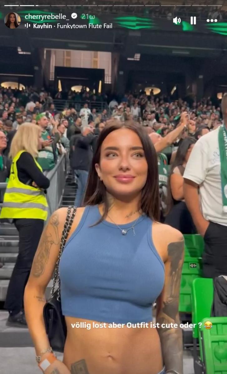 Γερμανίδα μοντέλο του OnlyFans τρέλανε κόσμο στο Παναθηναϊκός-Εφές! (ΦΩΤΟ)