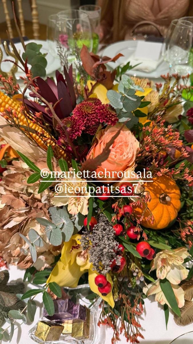 Μαριέττα Χρουσαλά: Γιόρτασε το Thanksgiving αλά ελληνικά στην πολυτελή κατοικία της 3