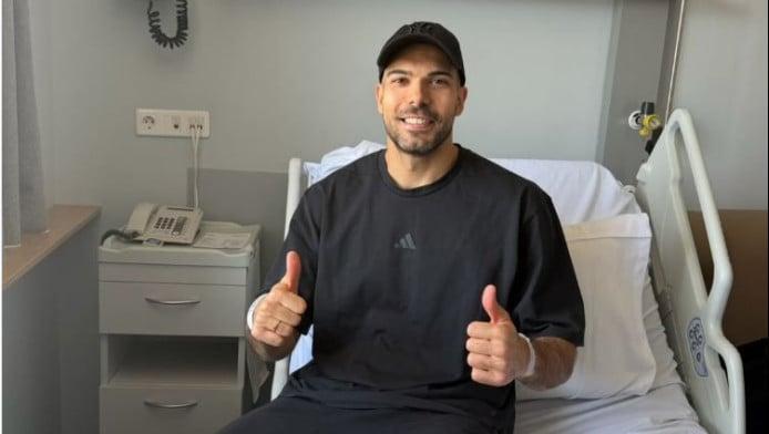 Έστειλε μήνυμα ο Σλούκας μετά την επέμβαση: «Ήδη μετράω αντίστροφα»