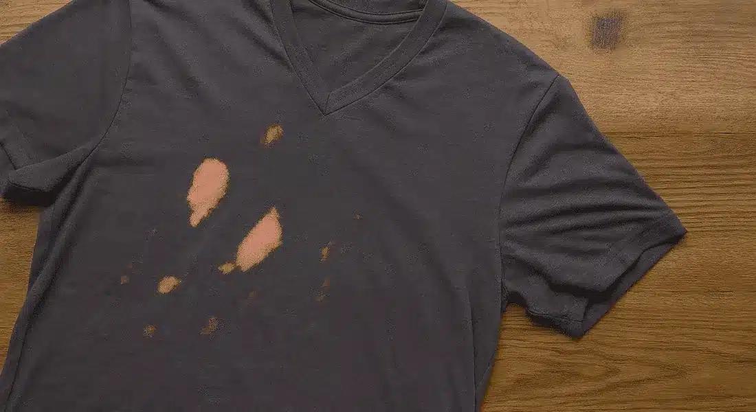tdl how to remove bleach stains from grey