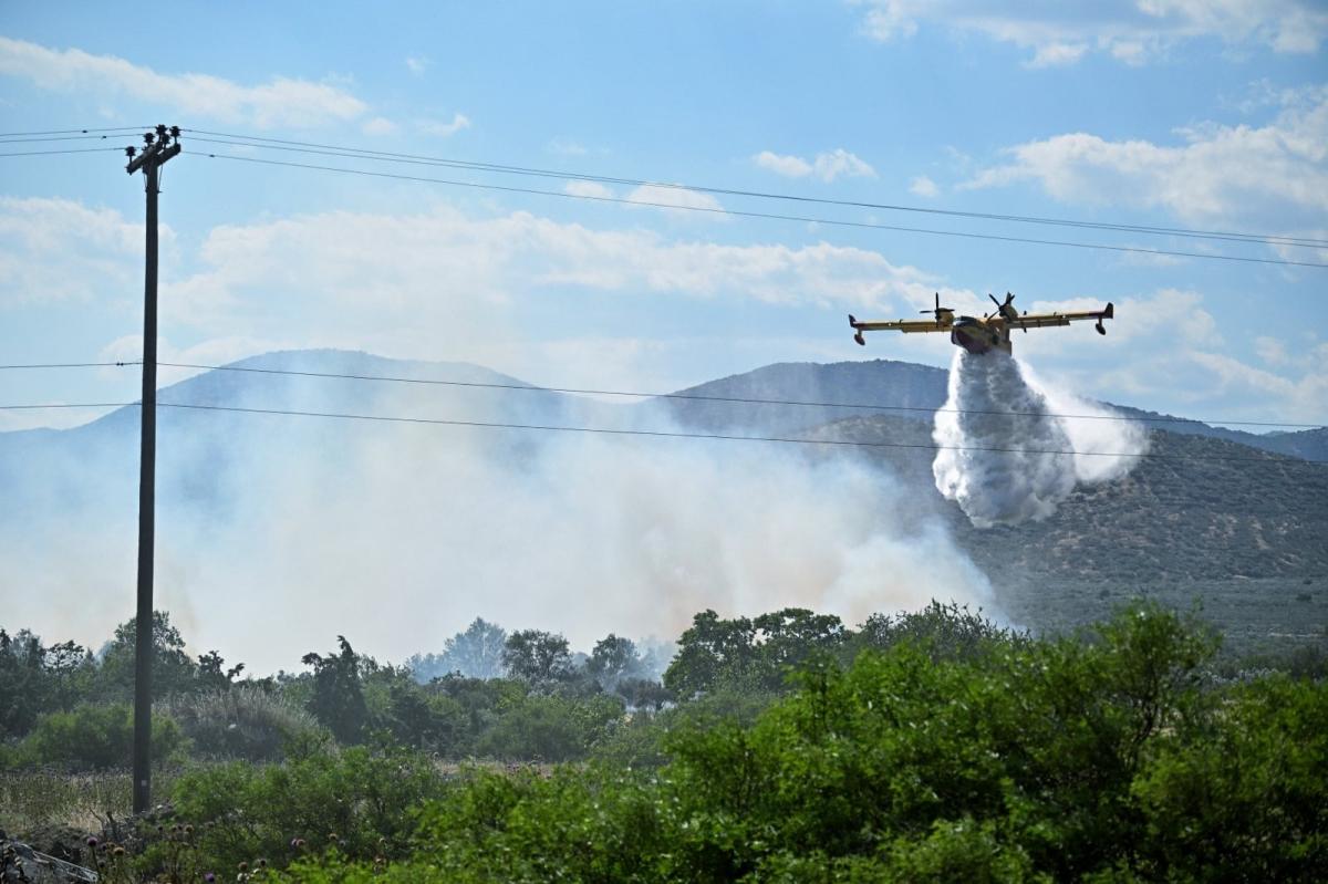 Λάρισα: Mεγάλη πυρκαγιά στην περιοχή των Γόννων - Επιχειρούν εναέρια μέσα 12 202605291651016001